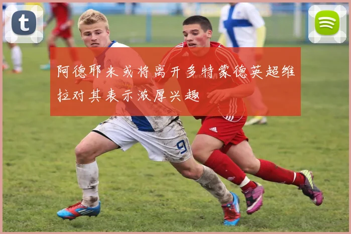 阿德耶米或将离开多特蒙德英超维拉对其表示浓厚兴趣